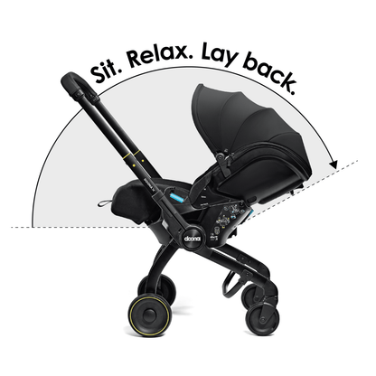 Doona X Car Seat & ISOFIX Nitro Black