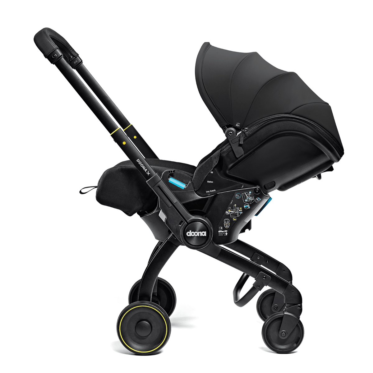 Doona X Car Seat & ISOFIX Nitro Black